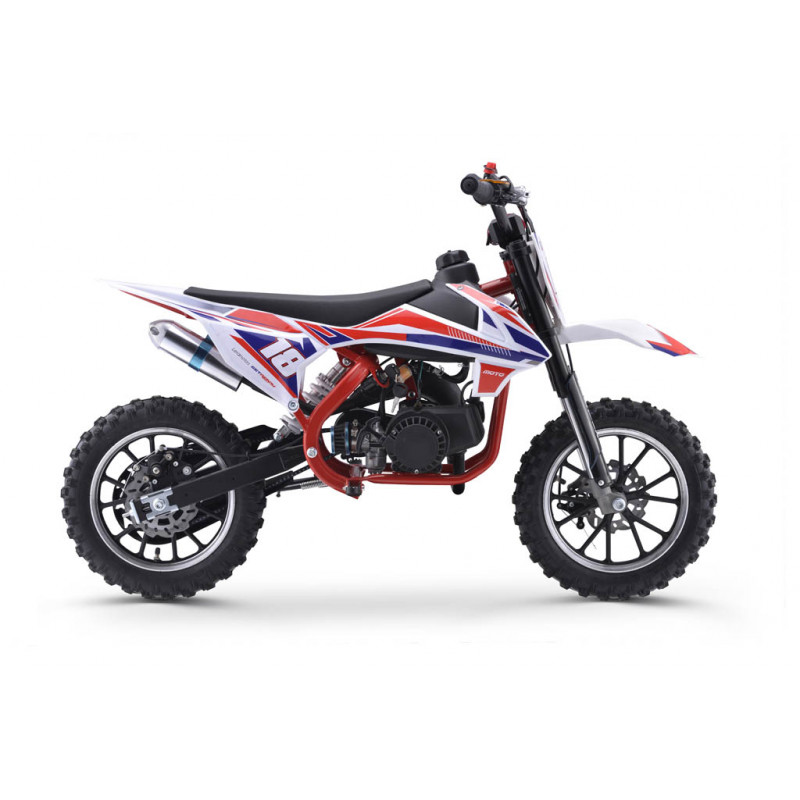 Minicross Leramotors Devil Deluxe 49ccm 2T - červená