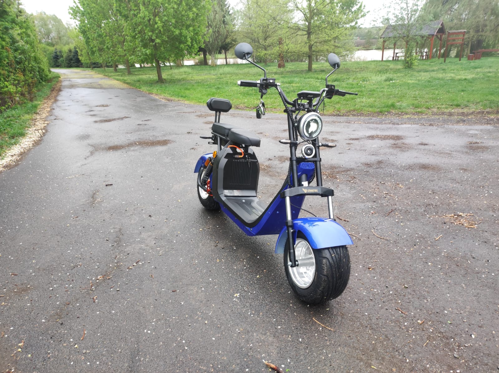 Elektrická koloběžka Lera Scooters C2  2000W modrá