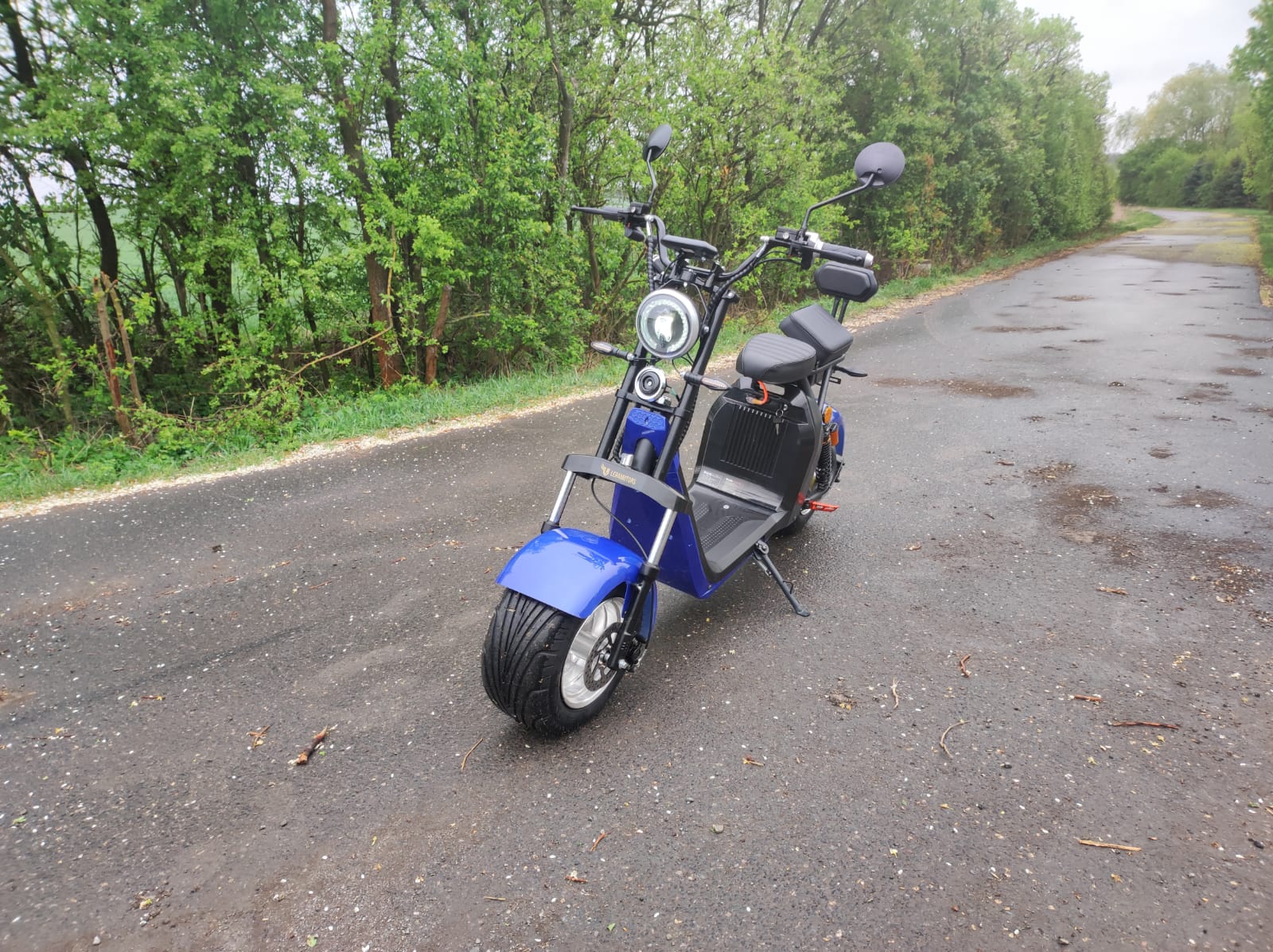Elektrická koloběžka Lera Scooters C2  2000W modrá