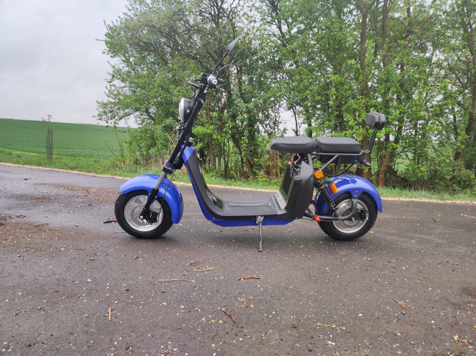Elektrická koloběžka Lera Scooters C2  2000W modrá