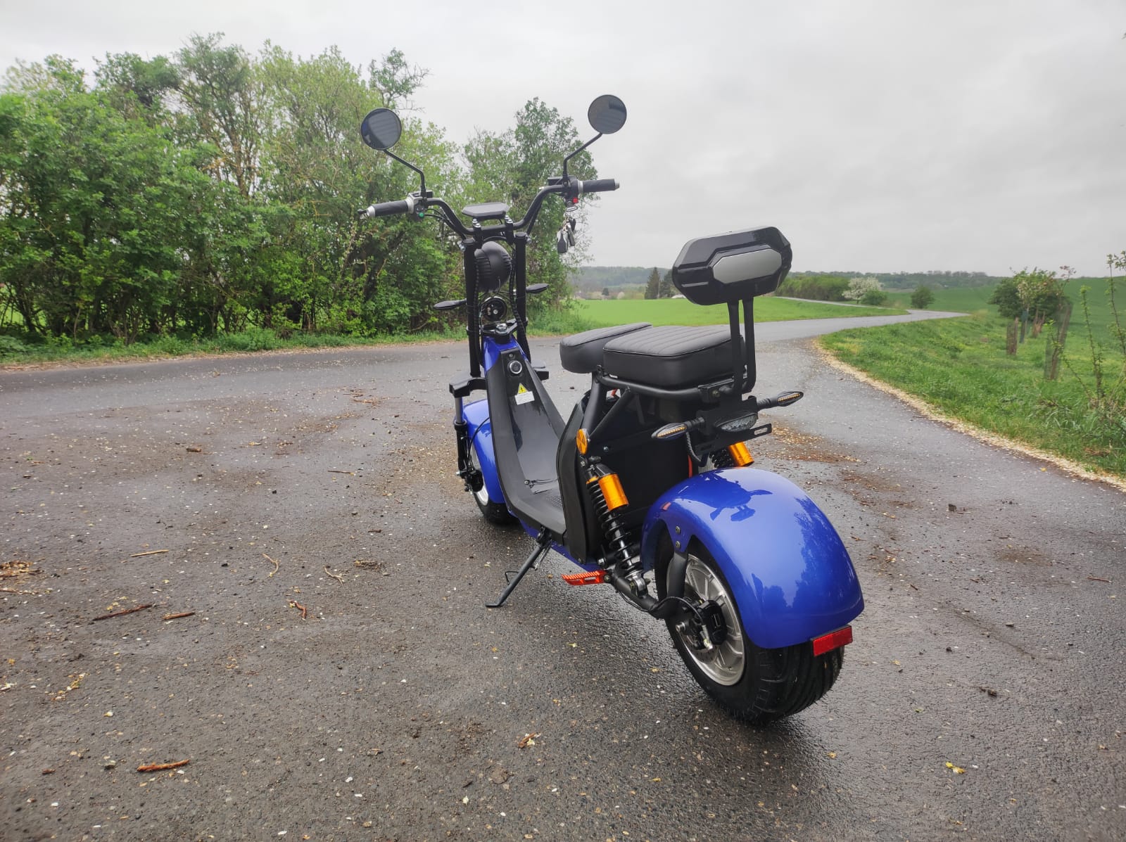 Elektrická koloběžka Lera Scooters C2  2000W modrá