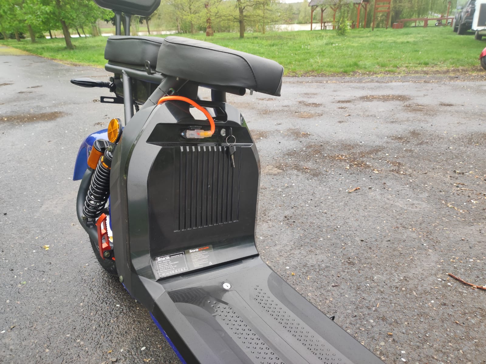 Elektrická koloběžka Lera Scooters C2  2000W modrá