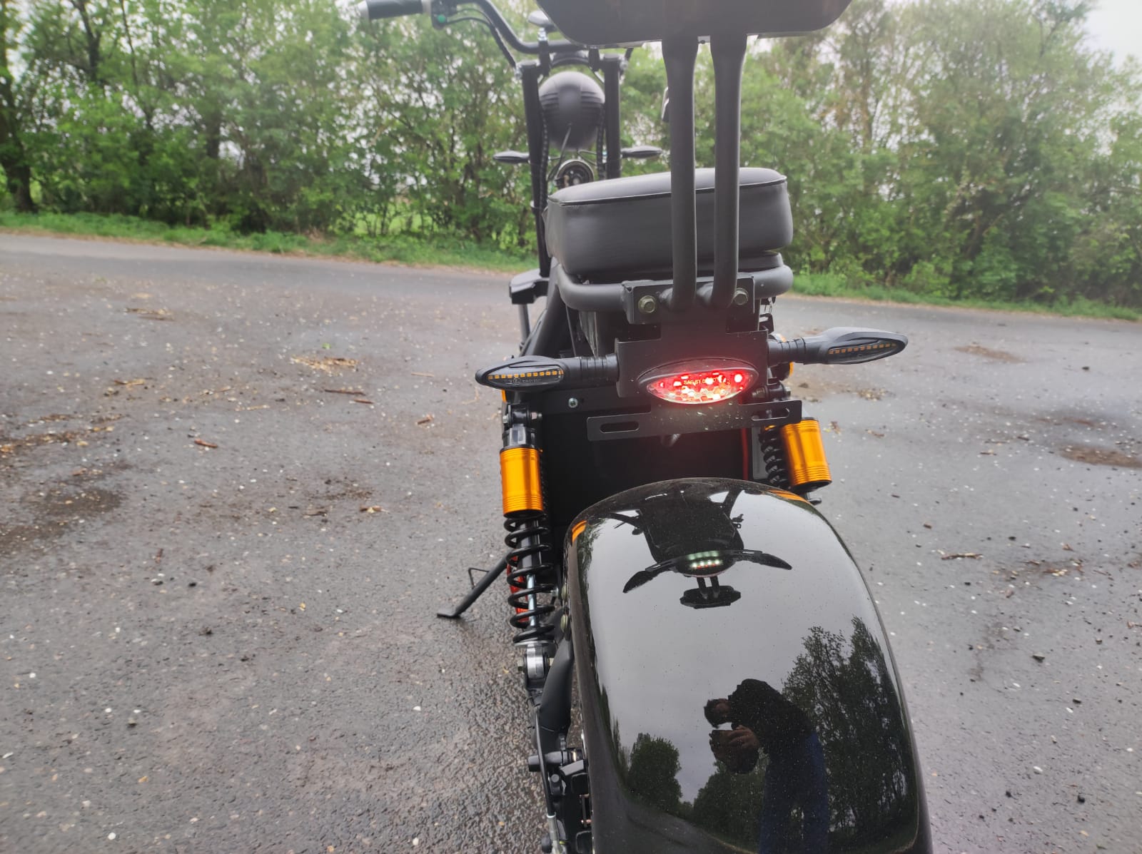 Elektrická koloběžka Lera Scooters C2 2000W černá