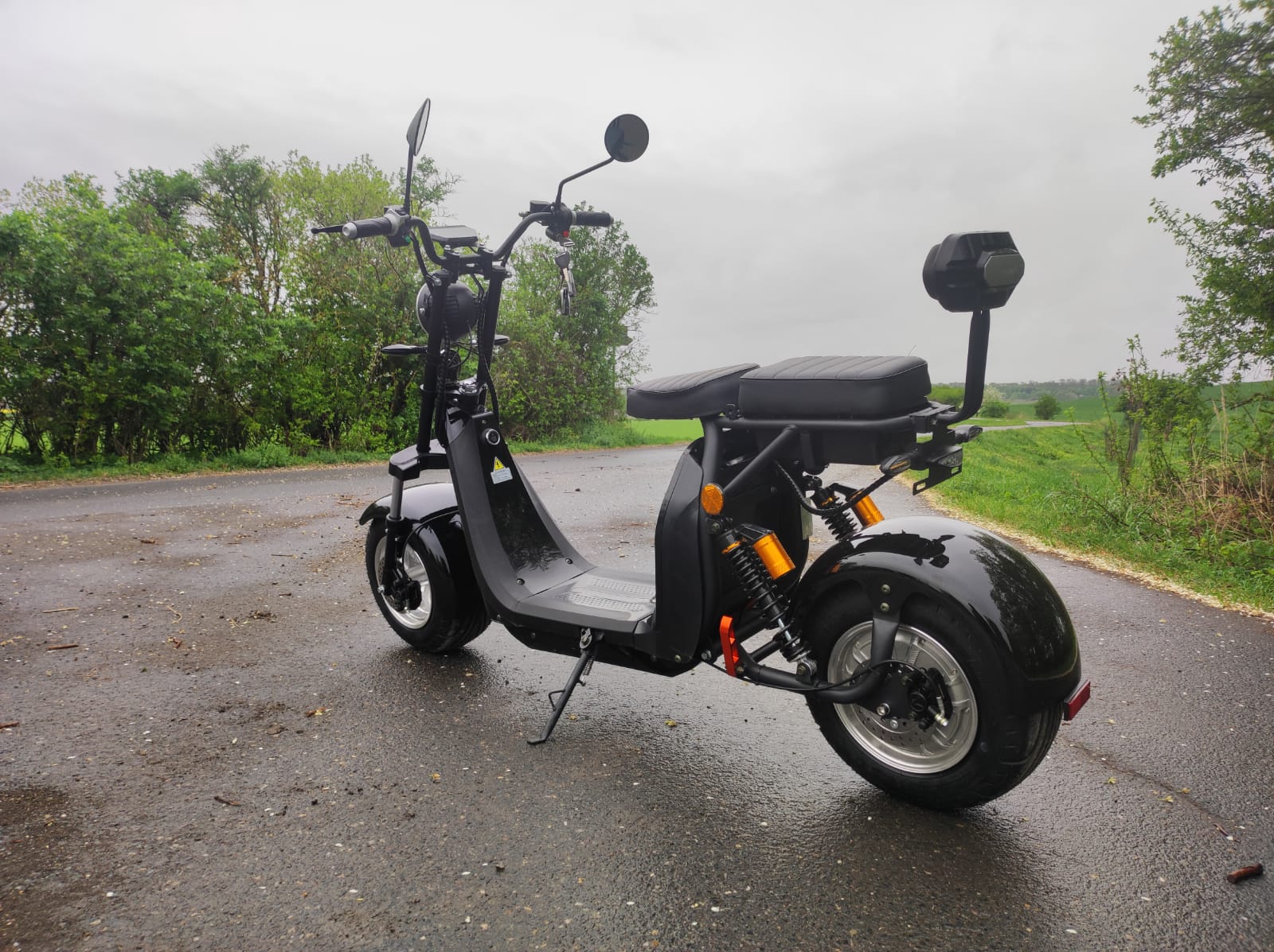 Elektrická koloběžka Lera Scooters C2 2000W černá