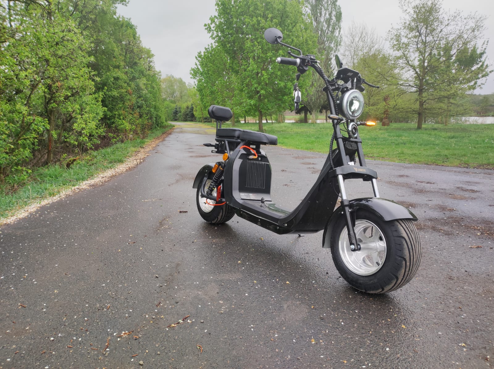 Elektrická koloběžka Lera Scooters C2 2000W černá