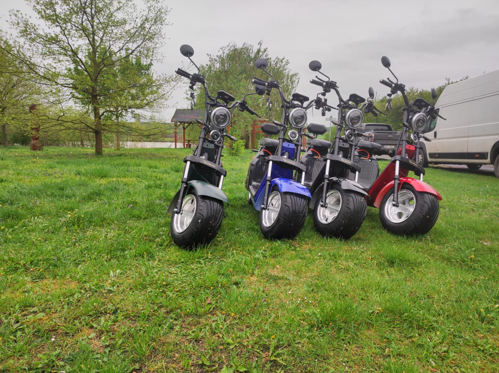 Elektrická koloběžka Lera Scooters C2 2000W zelená