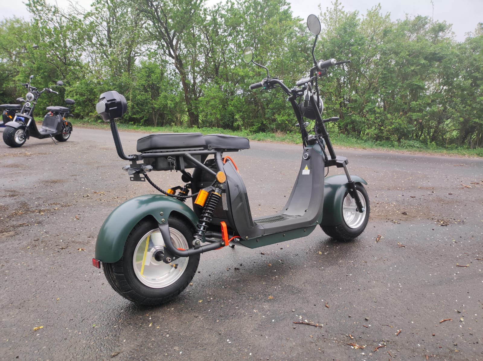 Elektrická koloběžka Lera Scooters C2 2000W zelená